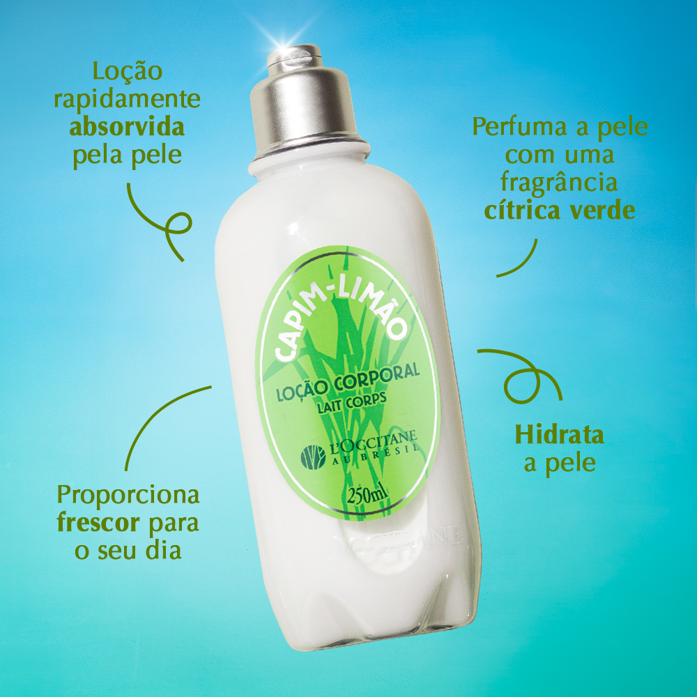 Loção Desodorante Corporal Capim-Limão 250ml, ,  large image number 1